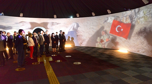 VALİ YAZICI'DAN DGM'YE ZİYARET