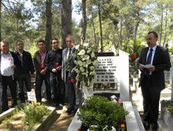 Kamuran Olcay mezarı başında anıldı