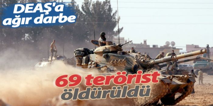 24 Saat'te 69 terörist öldürüldü