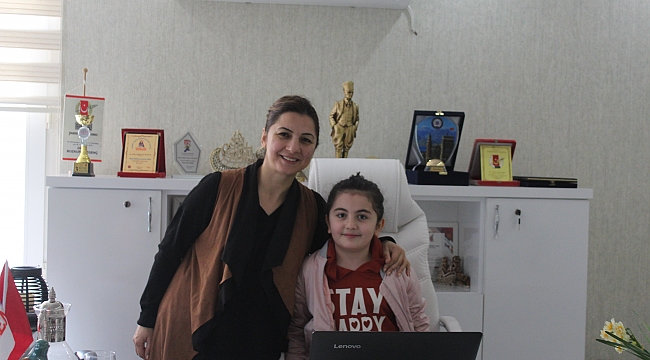 Minik yazar World Medya'yı ziyaret etti