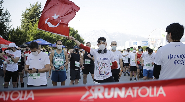 Runatolia maratonu koşuldu