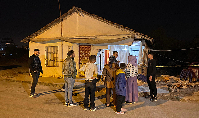 Kontrolden çıkan araç gecekonduya daldı