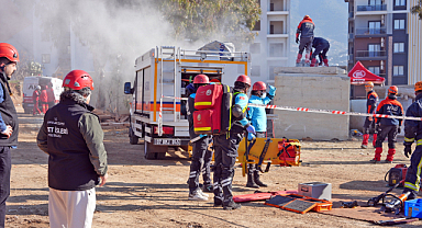 6 saat süren deprem tatbikatı