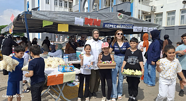 Kepez'de öğrencilerden anlamlı etkinlik