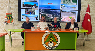 Alanyaspor'dan yamaç paraşütü faaliyetleri açıklaması