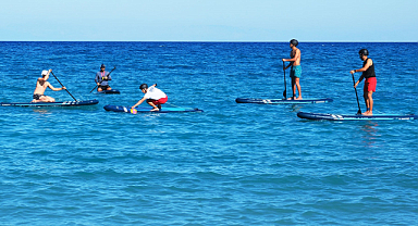 Sup Cup şöleni Kemer'de başladı