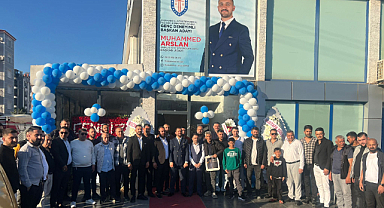 PAZARCILAR ODASI BAŞKAN ADAYI MUHAMMED ARSLAN SEÇİM OFİSİNİ AÇTI