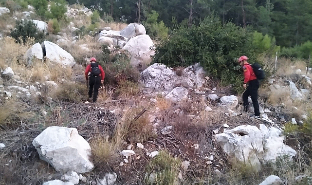 Yürüyüşe çıktıkları dağda mahsur kaldılar, yardımlarına JAK ve AFAD ekibi yetişti