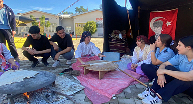 Aksu'da ders zili Yörük Çadırında çaldı