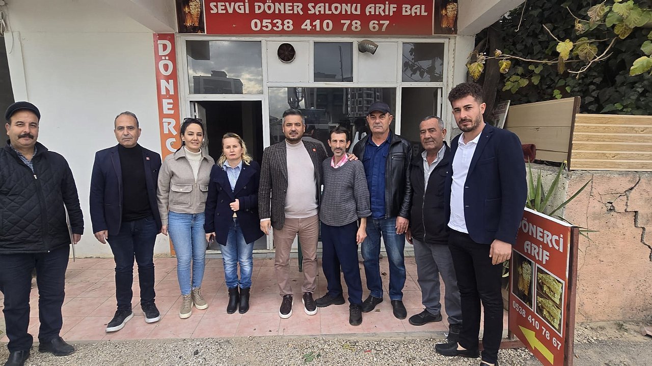 CHP Kepez’den Dev Saha Çıkartması: 7 Bölgede Esnafın Yeni Yılı Kutlandı