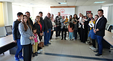 Antalya'da 10 çocuk yeni ailesine kavuştu: 