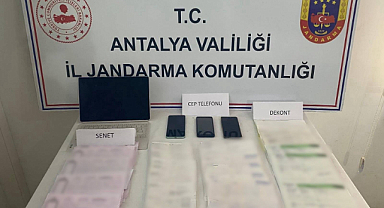 Kaş'ta tefecilik operasyonu: 4 şüpheliye adli işlem