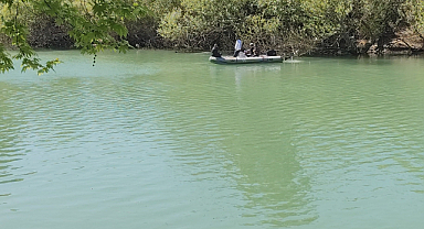 Kayıp zabıtanın arandığı ırmaktan ikinci günde de sonuç alınamadı