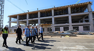 Akdeniz Üniversitesi Hastanesi Yeni İnşaatı Yüzde 30 Tamamlandı