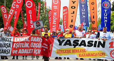 Antalya'da 1 Mayıs coşkusu