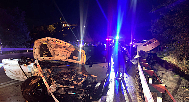 Burdur'da zincirleme kaza: 3 ölü, 6 yaralı