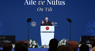 Cumhurbaşkanı Erdoğan'dan nüfus uyarısı 