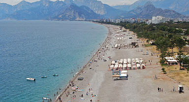 Dünyaca ünlü sahil 19 Mayıs'ta doldu taştı
