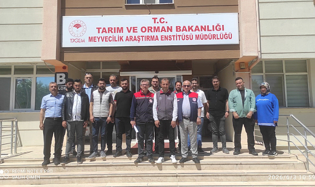Eğirdir'de meyve ağaçlarında budama ve aşılama kursu tamamlandı