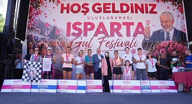 Uluslararası Gül Festivali'nde spor coşkusu zirveye ulaştı
