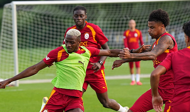 Galatasaray, yeni sezon hazırlıklarını sürdürdü