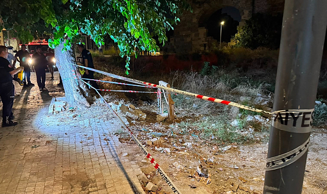 Side Antik Kent'te kuyuya düşen çocuğa nefes kesen kurtarma operasyonu
