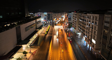 100. Yıl Caddesi’nde baştan sona yenileme çalışmaları sürüyor