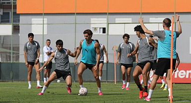 Alanyaspor'da, Çorum FK maçı hazırlıkları sürüyor