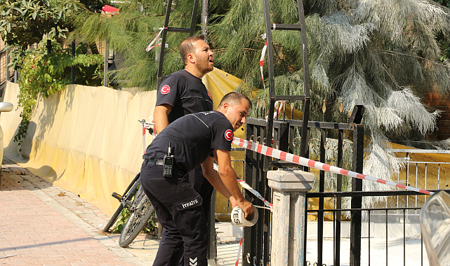 Antalya'da 15 katlı binada can pazarı