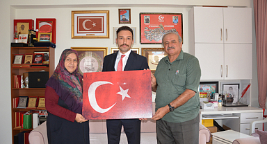 Cumhuriyet Başsavcısı Kapıcı'dan 15 Temmuz şehidinin ailesine ziyaret
